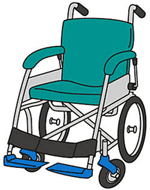 車椅子イラスト